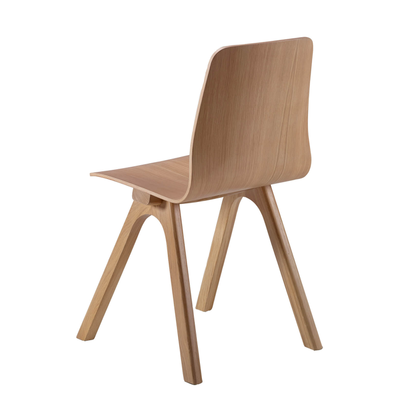 Chevron - Chaise de designer en bois