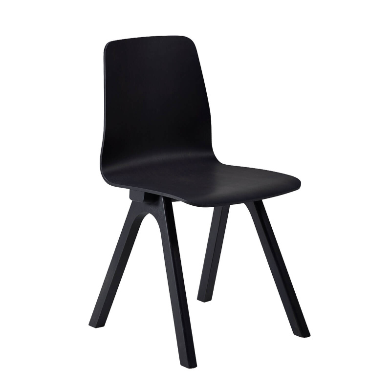 Chevron - Chaise de designer en bois