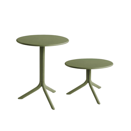 Spritz - Table de jardin à hauteur modulable en polypropylène