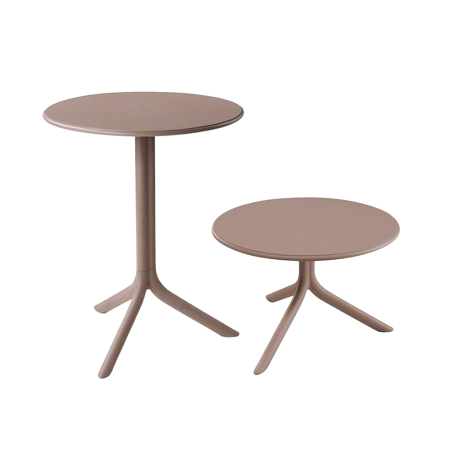 Spritz - Table d'appoint ajustable en hauteur en polypropylène