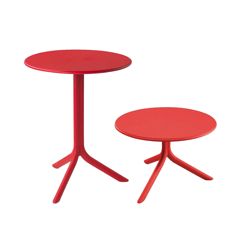 Spritz - Table d'appoint ajustable en hauteur en polypropylène