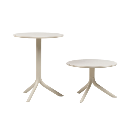 Spritz - Table d'appoint ajustable en hauteur en polypropylène