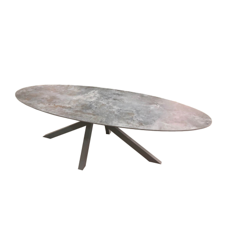 Moon - Table design ovale...