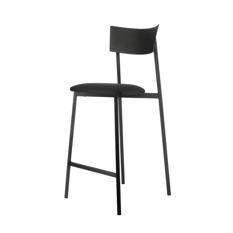 Anémone Carrier ® - Tabouret snack contemporain en métal de fabrication française