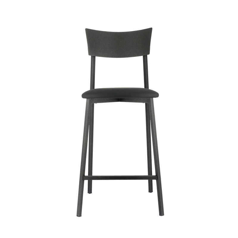 Anémone Carrier ® - Tabouret snack contemporain en métal de fabrication française