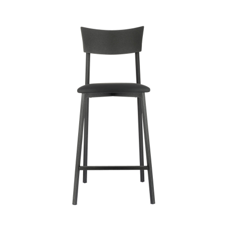 Anémone Carrier ® - Tabouret snack contemporain en métal de fabrication française