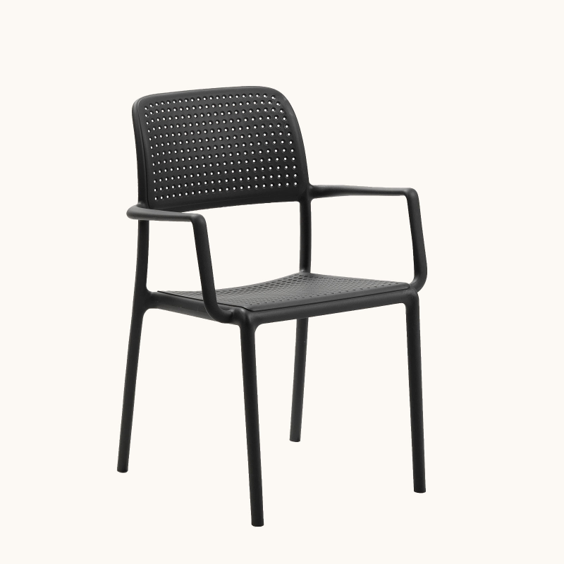 Bora - Fauteuil empilable en polypropylène