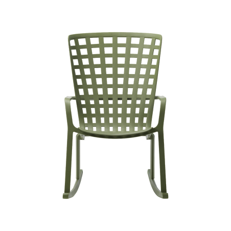 Folio - Rocking chair design extérieur réglable en polypropylène 
