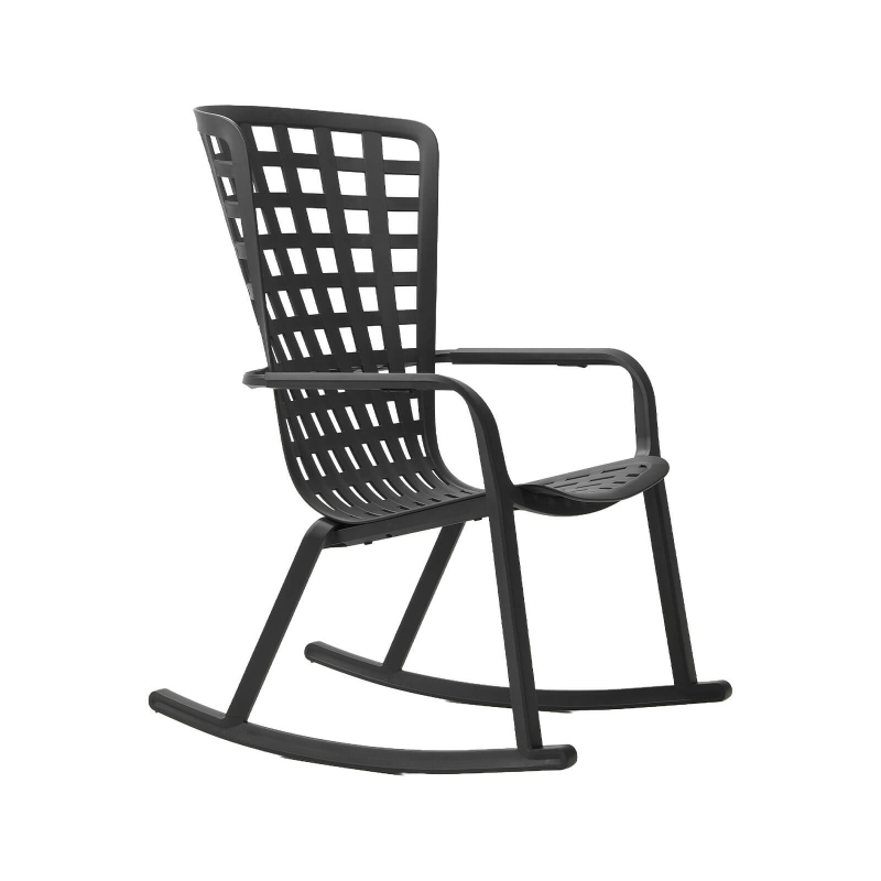 Folio - Rocking chair design réglable en polypropylène 