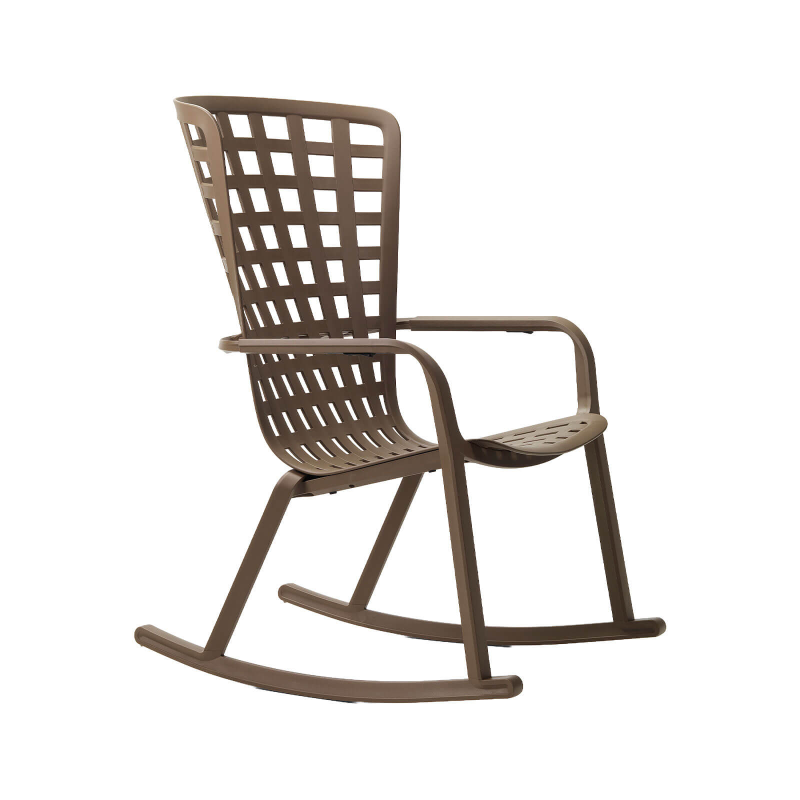 Folio - Rocking chair design réglable en polypropylène 