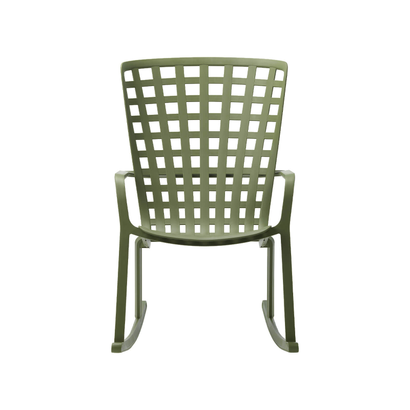 Folio - Rocking chair design réglable en polypropylène 