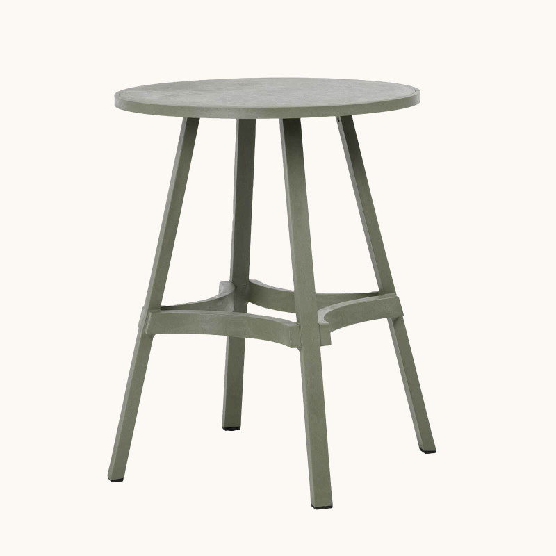 Combo - Table ronde de cuisine recyclée