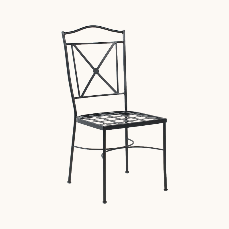 Pisa - Chaise de jardin provençale en acier