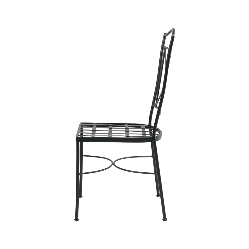 Pisa - Chaise de jardin provençale en acier