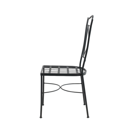 Pisa - Chaise de jardin provençale en acier