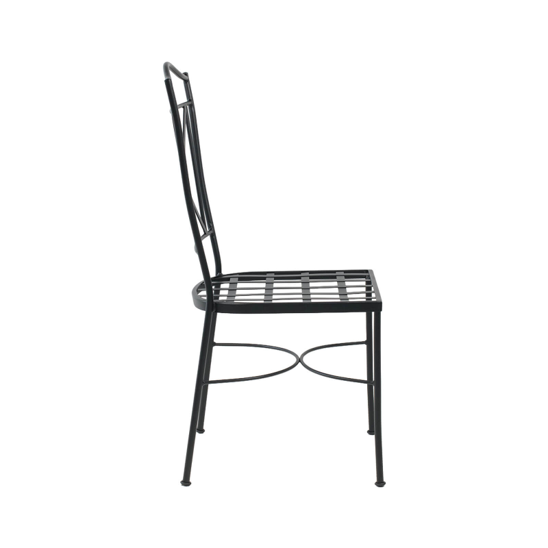 Pisa - Chaise de jardin provençale en acier