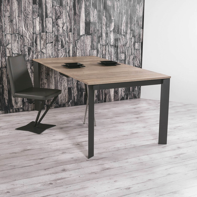Trek - Console extensible transformable en table en mélaminé