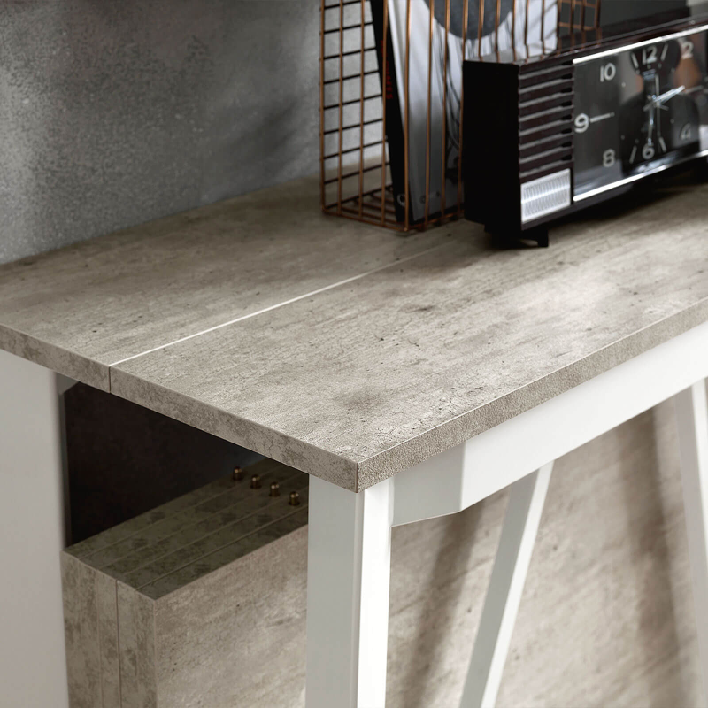 Trek - Console extensible transformable en table en mélaminé