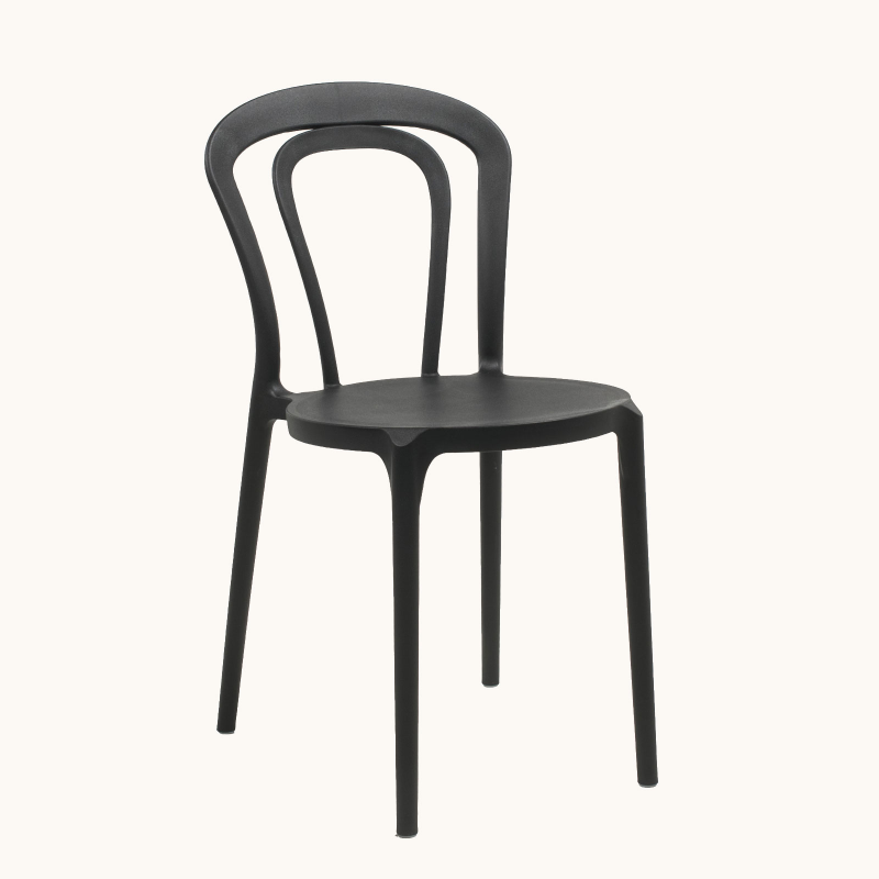 Caffè Connubia® - Chaise bistrot de jardin en polypropylène