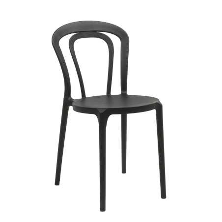 Caffè Connubia® - Chaise bistrot de jardin en polypropylène