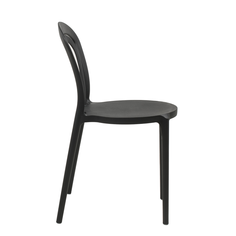 Caffè Connubia® - Chaise bistrot de jardin en polypropylène