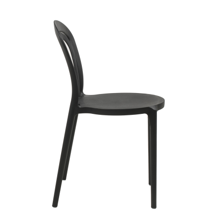 Caffè Connubia® - Chaise bistrot de jardin en polypropylène