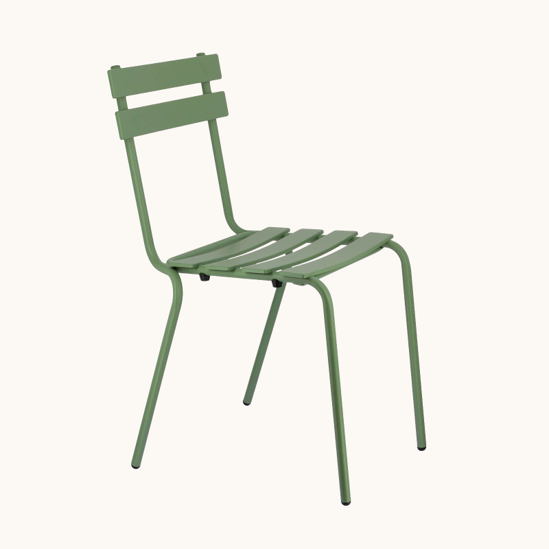 Eden - Chaise de jardin française en métal empilable