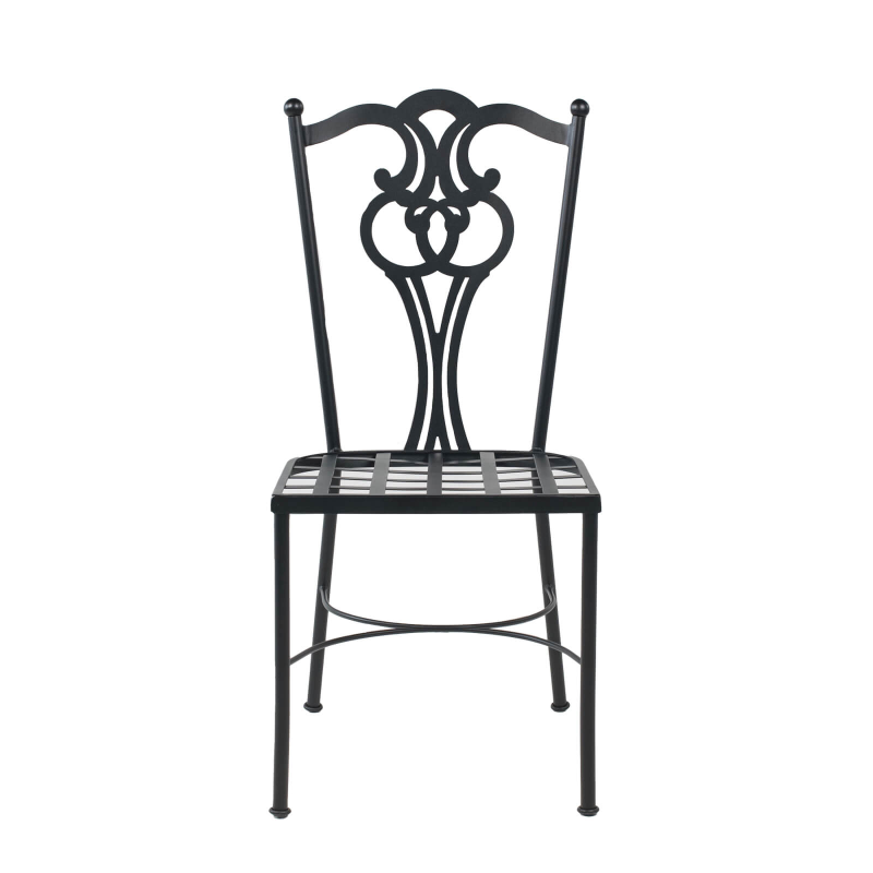 Viena - Chaise de jardin provençale en acier