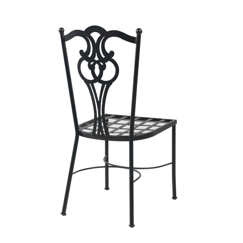 Viena - Chaise de jardin provençale en acier