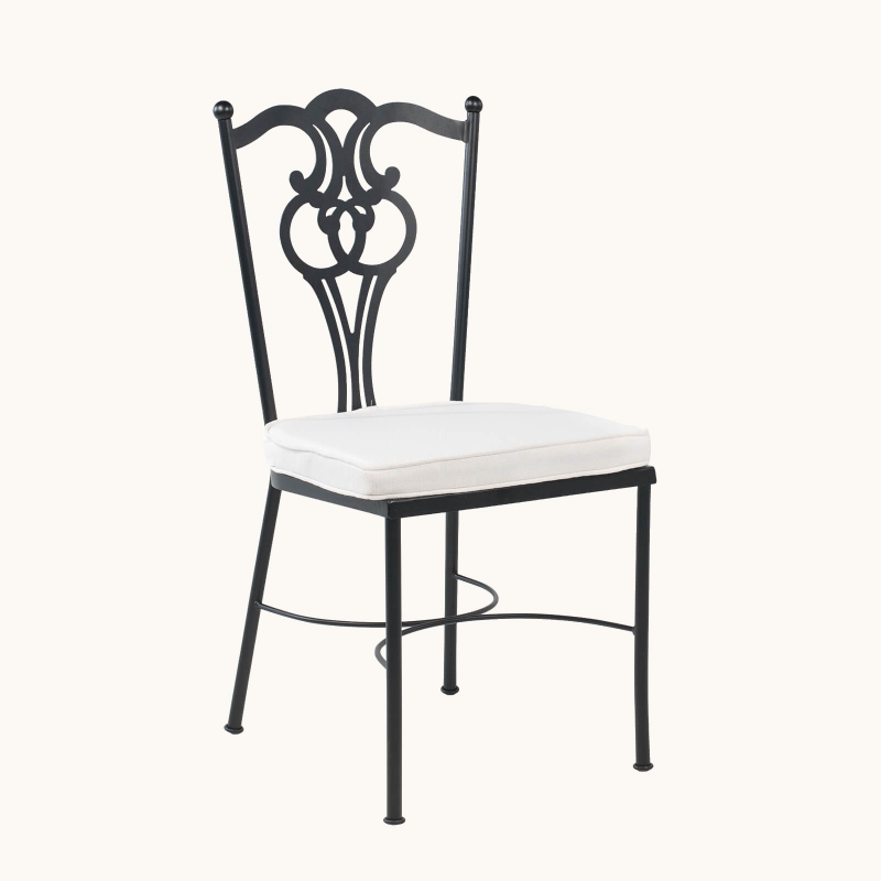 Viena - Chaise de jardin provençale en acier