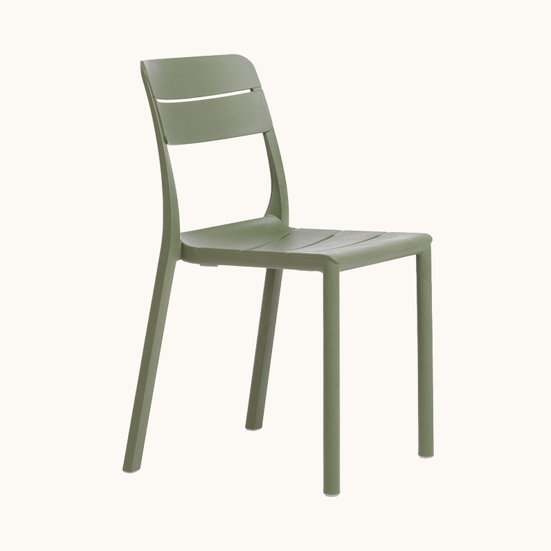 Cassia - Fauteuil de jardin empilable en polypropylène 