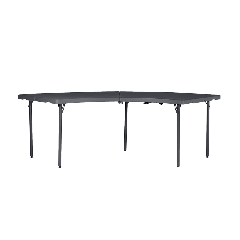 XL Moon - Table pliante circulaire gris foncé