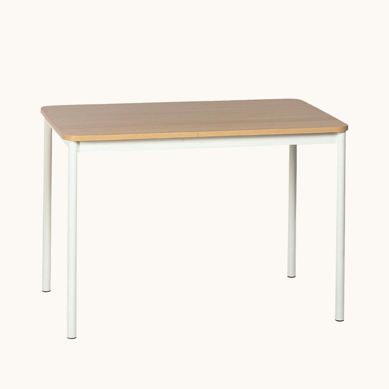 Basic - Table de cuisine rectangulaire en stratifié