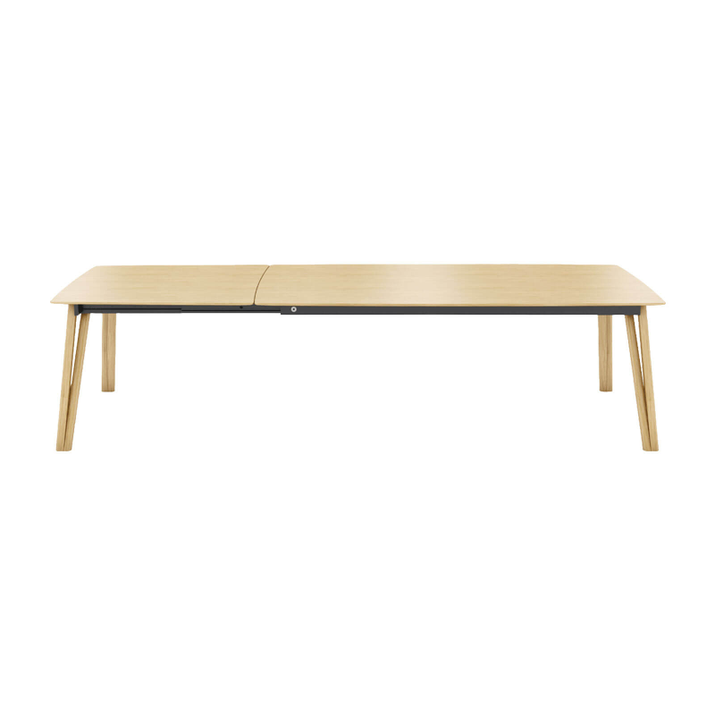 Rennes Mobitec® - Table en bois massif extensible pieds épingle
