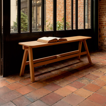 Chevron - Banc design en bois
