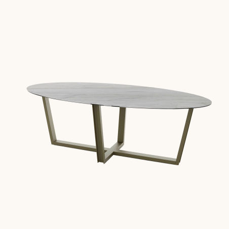 Viktor - Table design ovale...