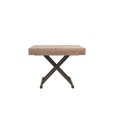 Compact - Table réglable en hauteur et extensible en mélaminé