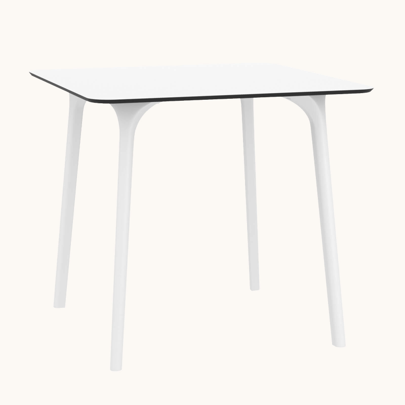 Maya - Table carrée en stratifié