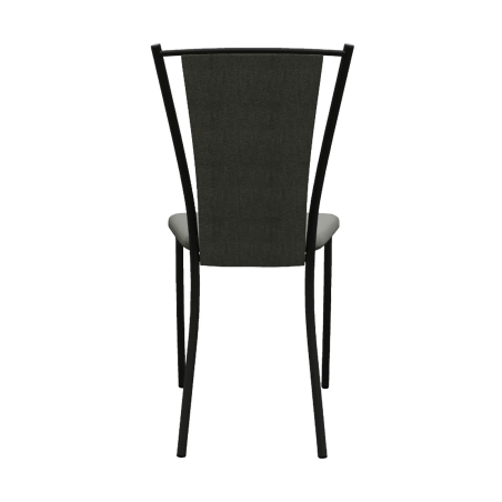 Reina - Chaise en tissu de style contemporain fabriquée en Belgique