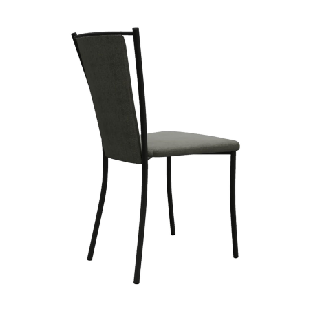 Reina - Chaise en tissu de style contemporain fabriquée en Belgique