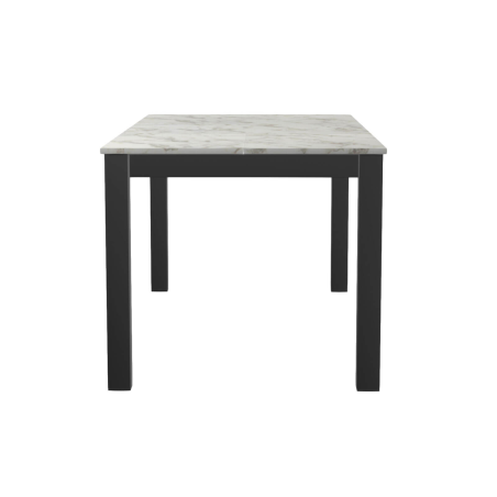 Valencia - Table de cuisine rectangulaire avec allonge