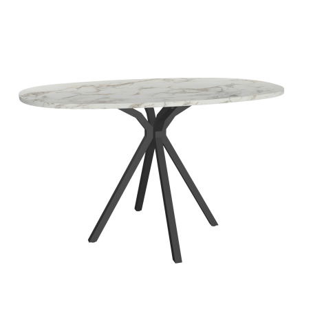 Onyx - Table snack ovale en...