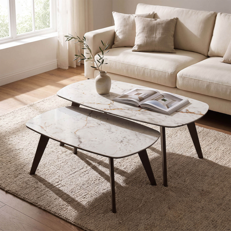 Infine mini - Table basse design en céramique
