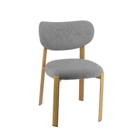 Amy - Chaise cosy en tissu...