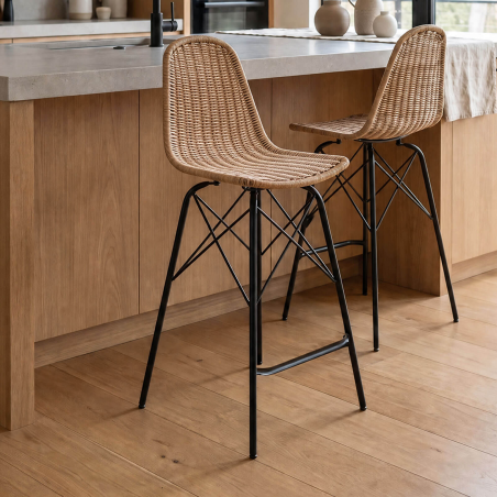 Java - Tabouret tressé...
