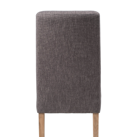 Gaby Mobitec® - Chaise de salle à manger en tissu et bois massif