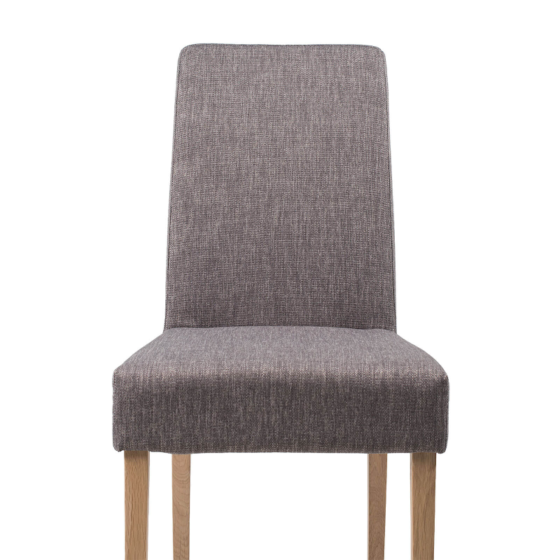 Gaby Mobitec® - Chaise de salle à manger en tissu et bois massif