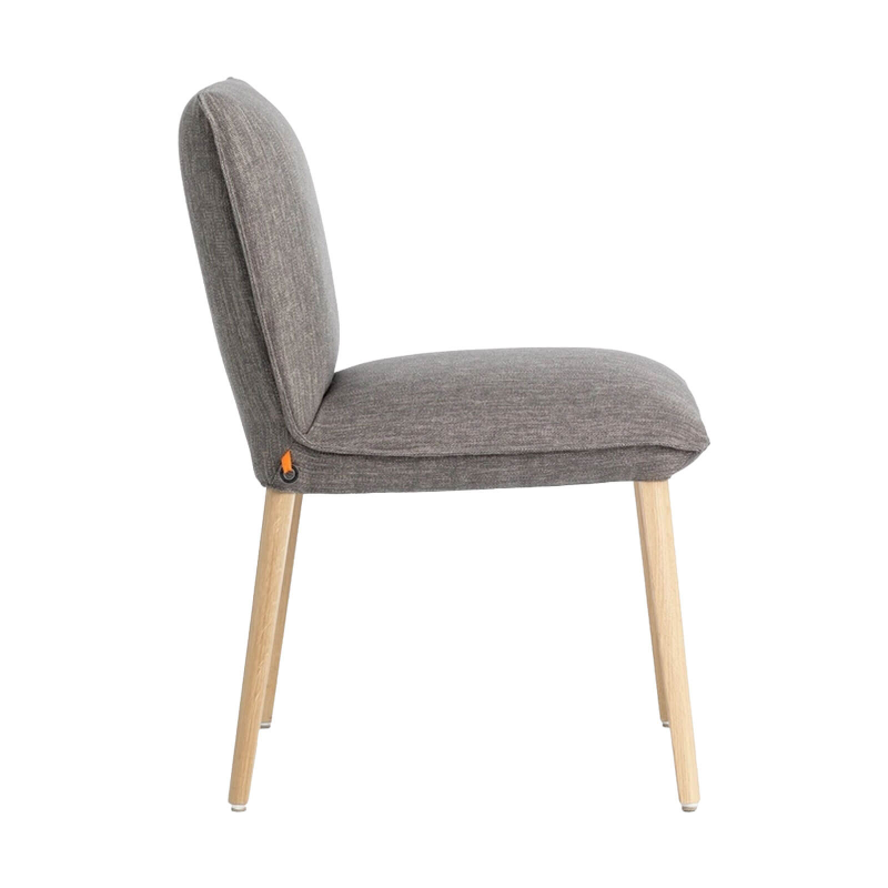 Soft Mobitec® - Chaise en tissu et bois cocooning