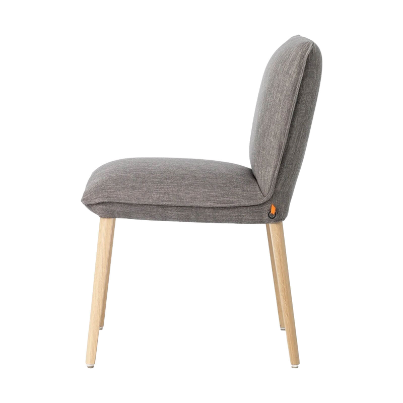 Soft Mobitec® - Chaise en tissu et bois cocooning