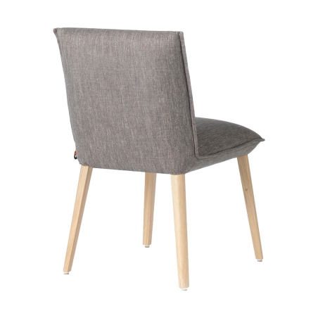 Soft Mobitec® - Chaise en tissu et bois cocooning